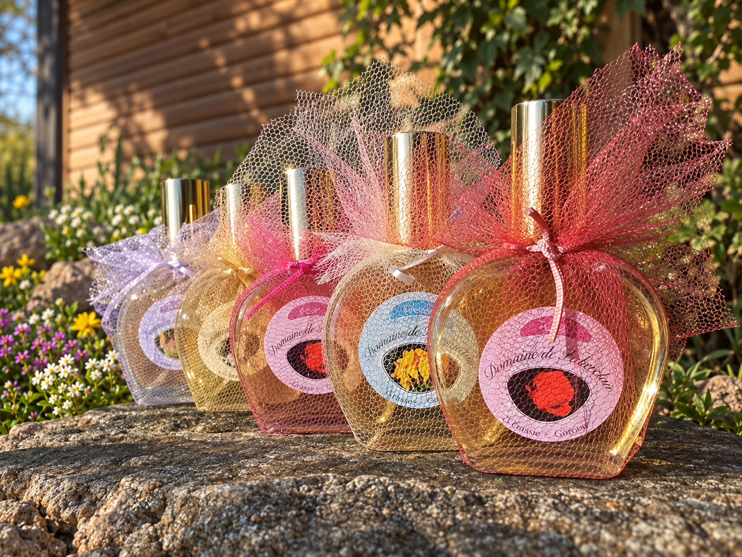 Perfumes al aceite y esencias florales elaborados en el laboratorio